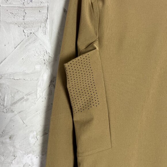 NWOT Lululemon City Excursion Jacket MENS XS Frontier Brown Mesh Bomber NEW - Picture 6 of 16